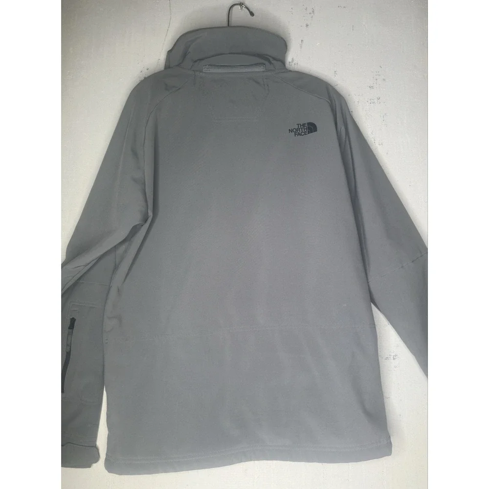 The North Face Men's Apex Gray/Black Soft Shell Jacket | Tag Sz: S